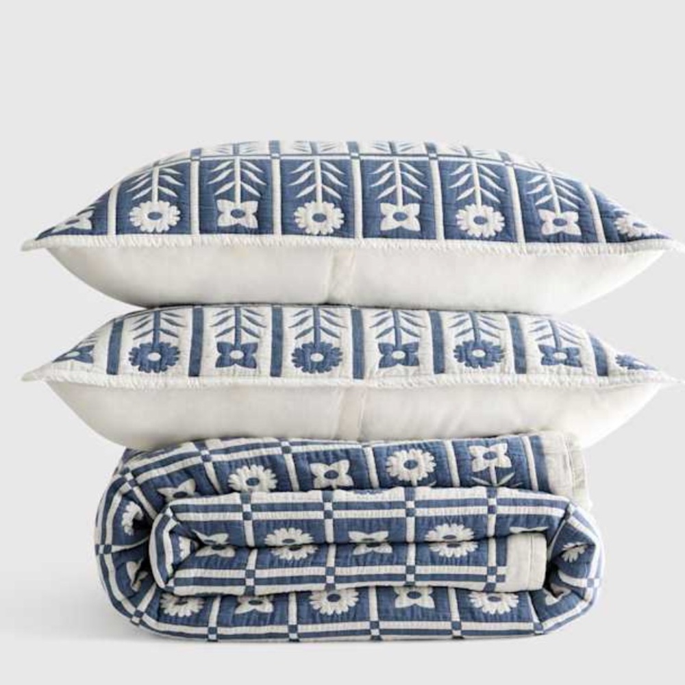 Quince Jacquard Coverlet